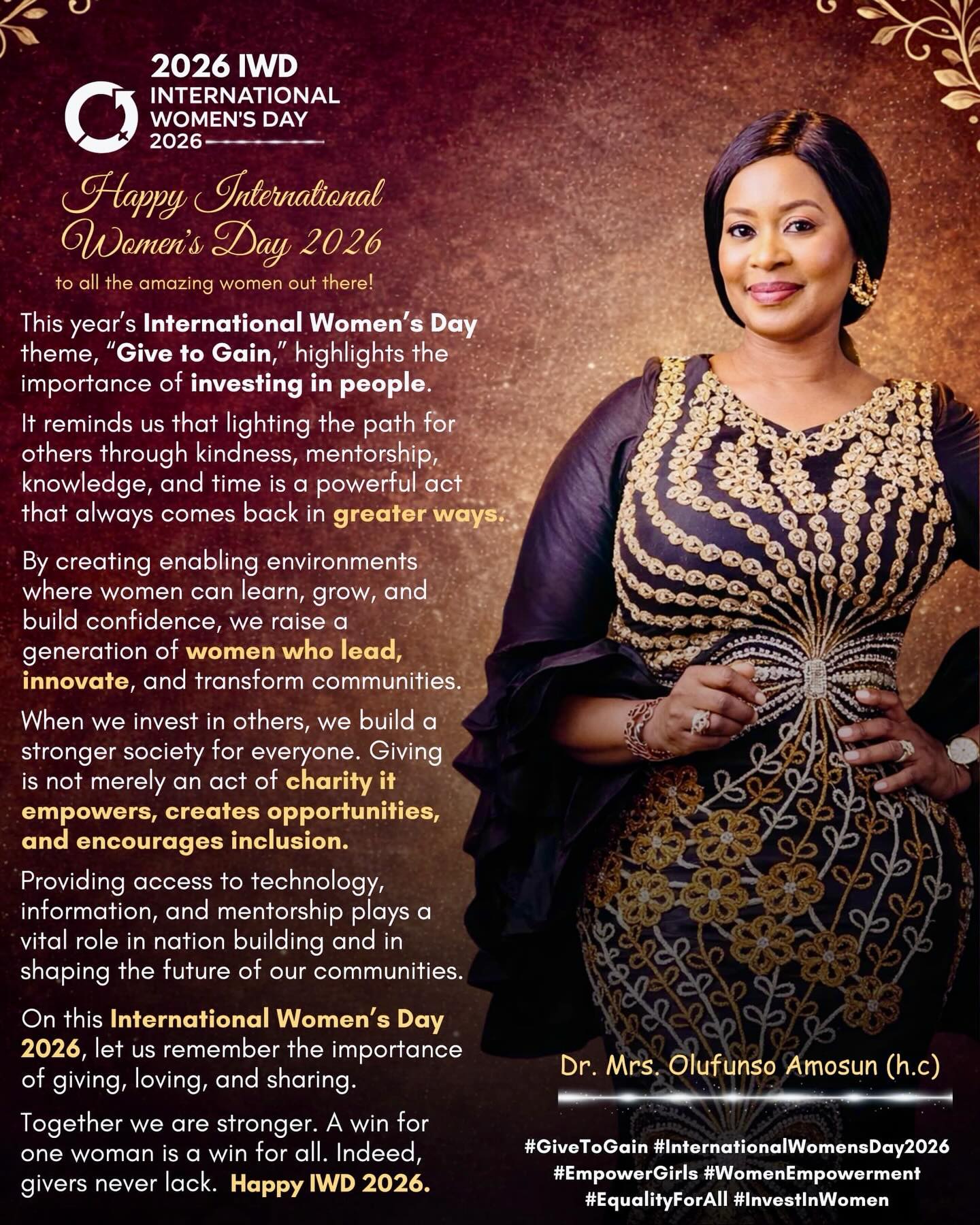 Happy International Women’s Day 2026
