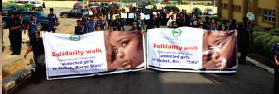 Solidarity Walk for Chibok Girls